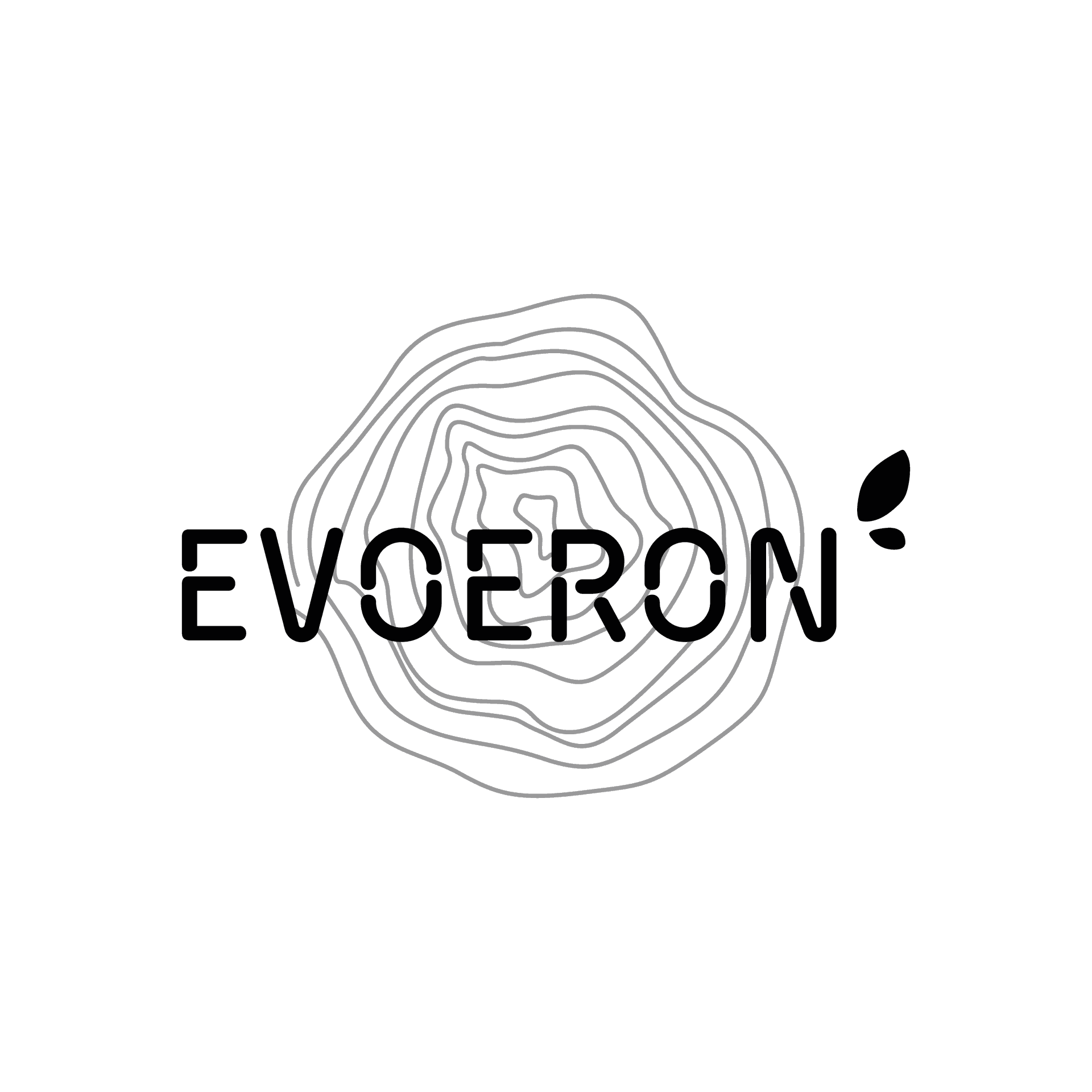 Logo Noir et Blanc Evoeron